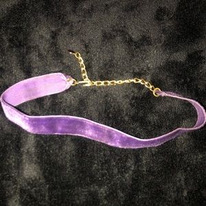 READ CAPTION💕 Purple Velvet Choker